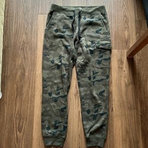 Camo cargo sweatpants